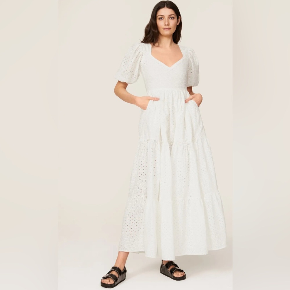 Millie Maja Eyelet Dress Size XS Bridal Resort Summer Dress